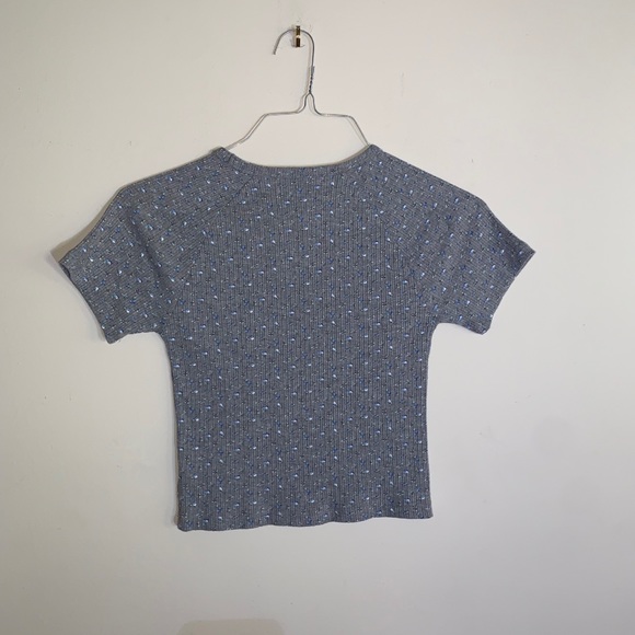 AMERICAN EAGLE FLORAL TEE SHIRT - Picture 2 of 2